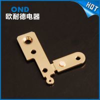 银触点焊接MT05上静冲压铜件 开关插座配件的品质之选